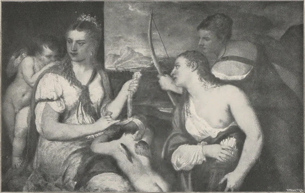 An illustration from Tizian, 1912, leaf 164