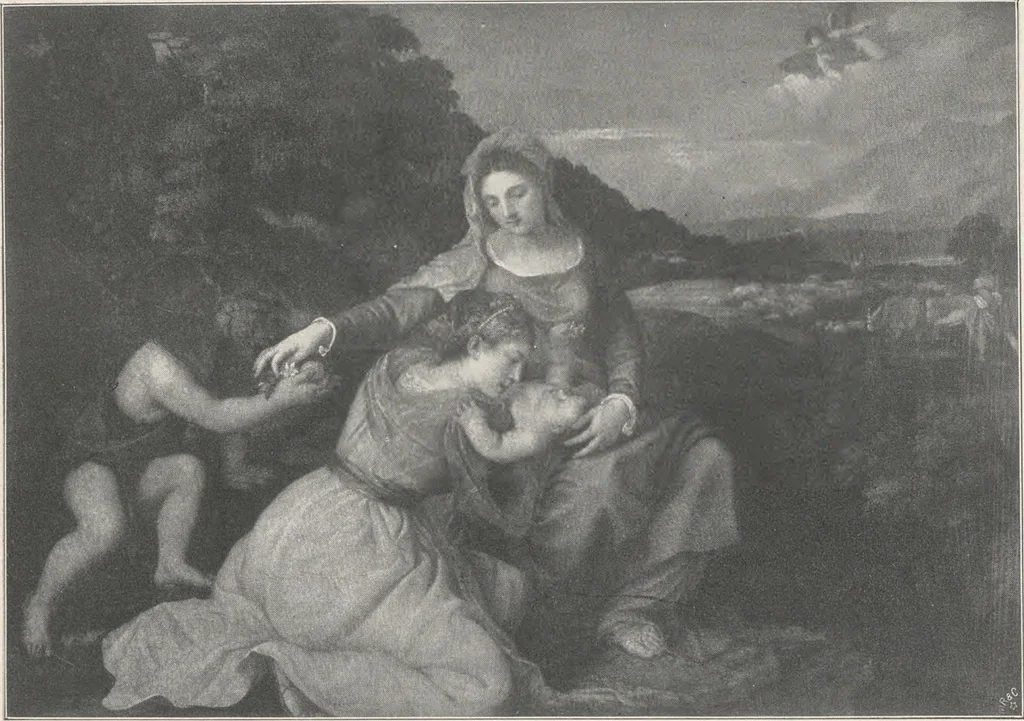 An illustration from Tizian, 1912, leaf 22