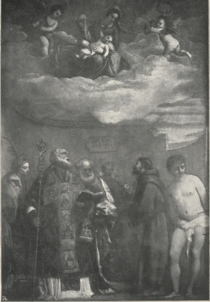 An illustration from Tizian, 1912, leaf 54