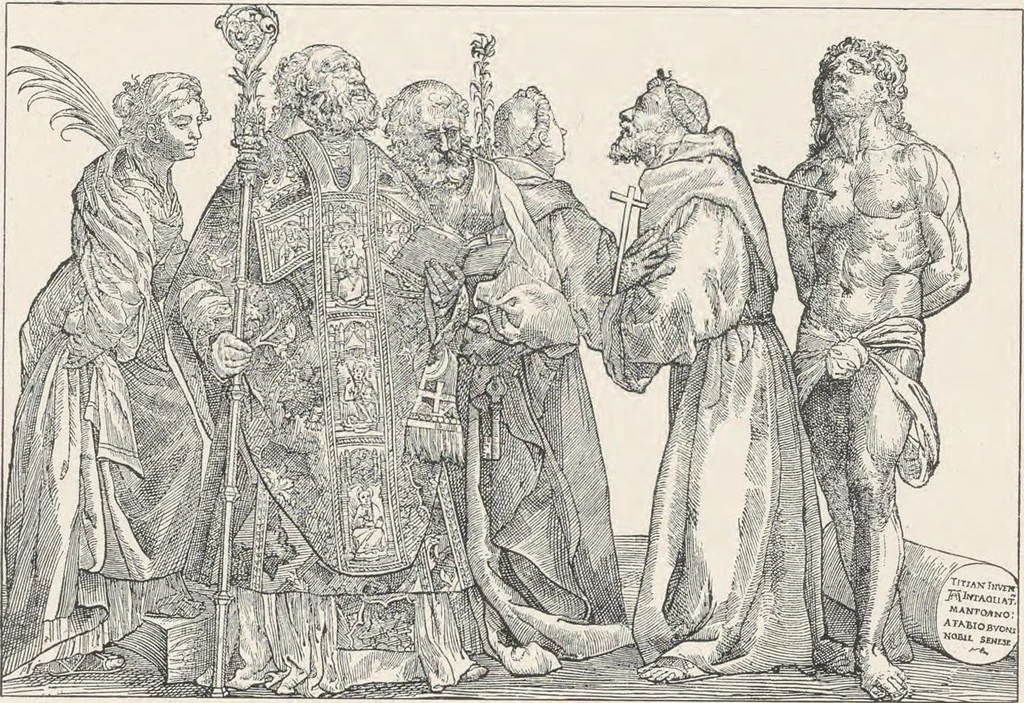 An illustration from Tizian, 1912, leaf 55