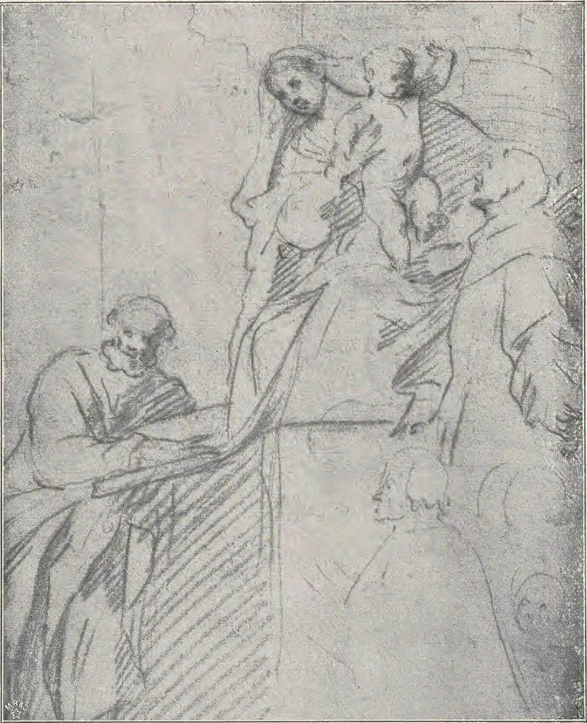 An illustration from Tizian, 1912, leaf 58