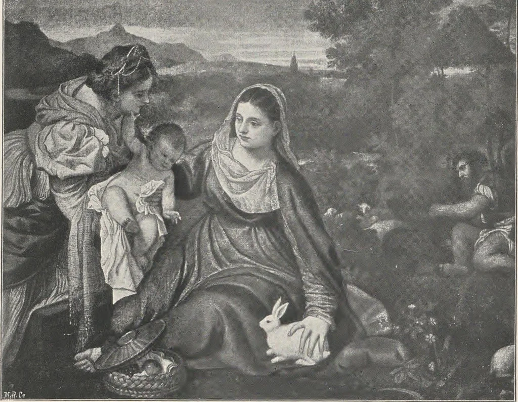 An illustration from Tizian, 1912, leaf 67