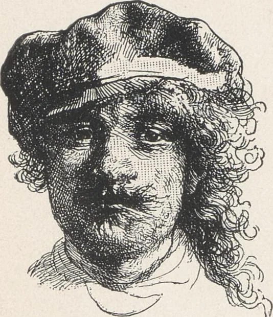 An illustration from Rembrandt, 1911, leaf 10