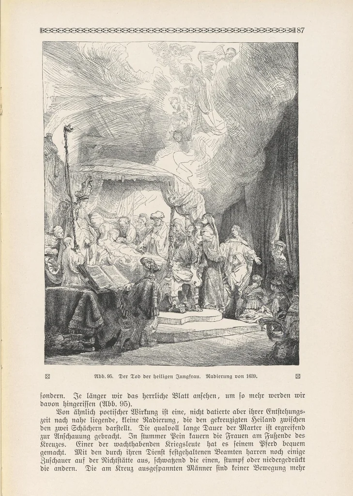 An illustration from Rembrandt, 1911, leaf 101