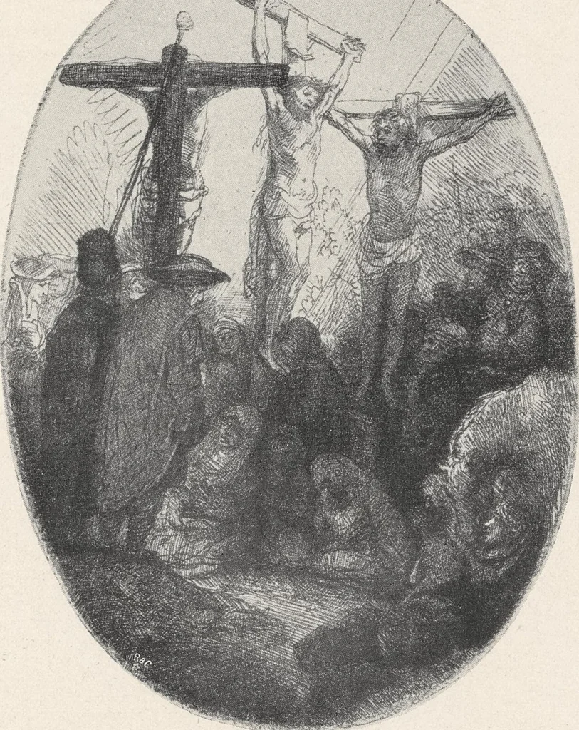 An illustration from Rembrandt, 1911, leaf 104