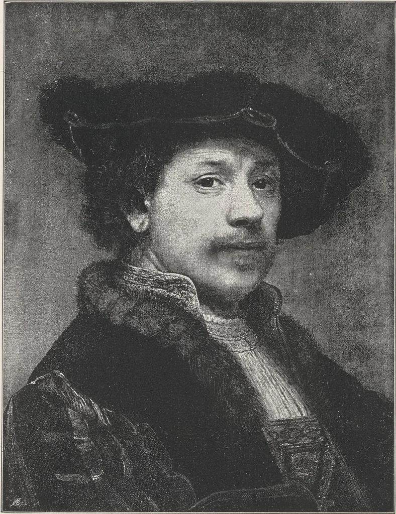 An illustration from Rembrandt, 1911, leaf 105
