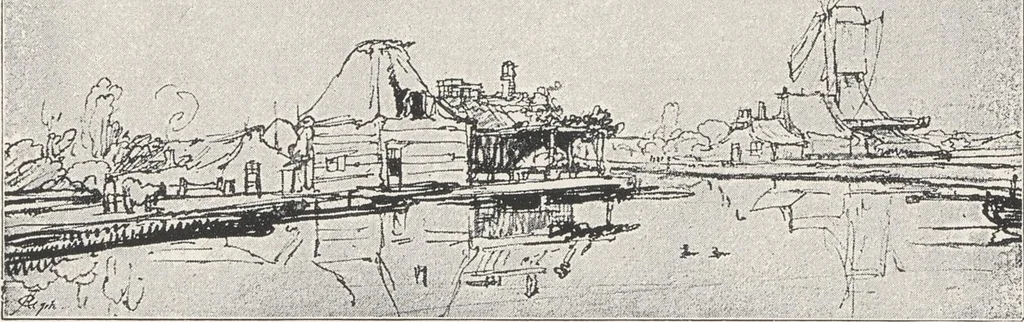 An illustration from Rembrandt, 1911, leaf 109