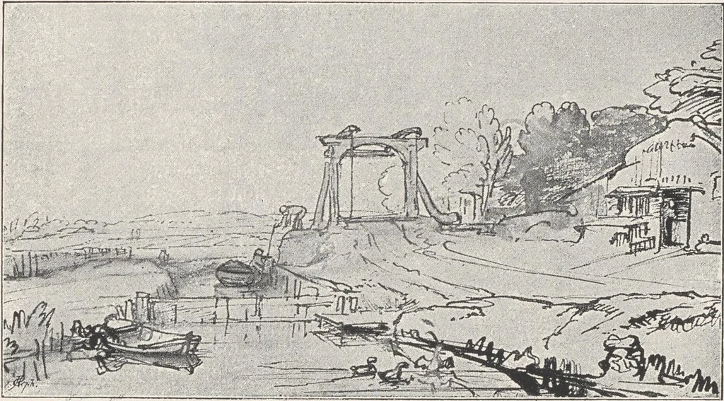 An illustration from Rembrandt, 1911, leaf 109