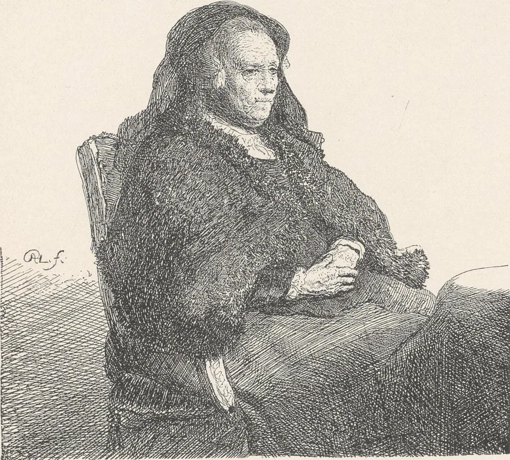 An illustration from Rembrandt, 1911, leaf 11