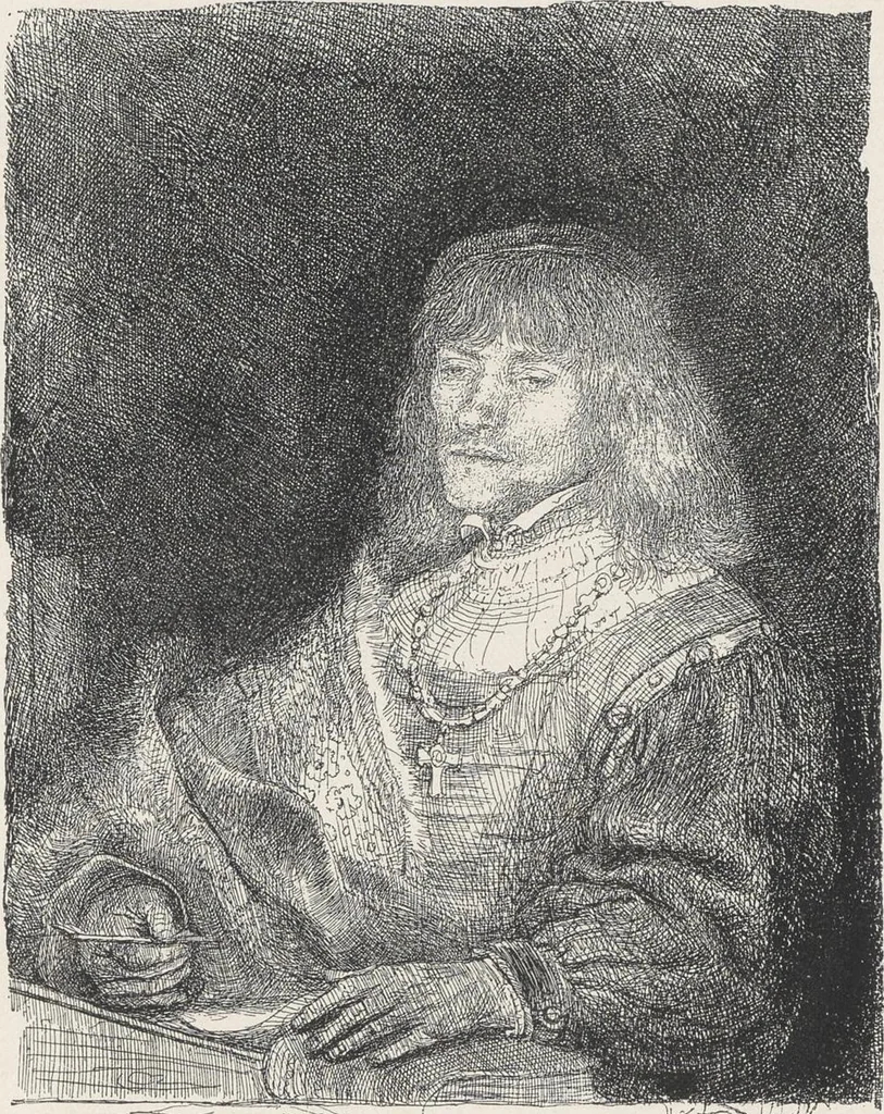 An illustration from Rembrandt, 1911, leaf 111