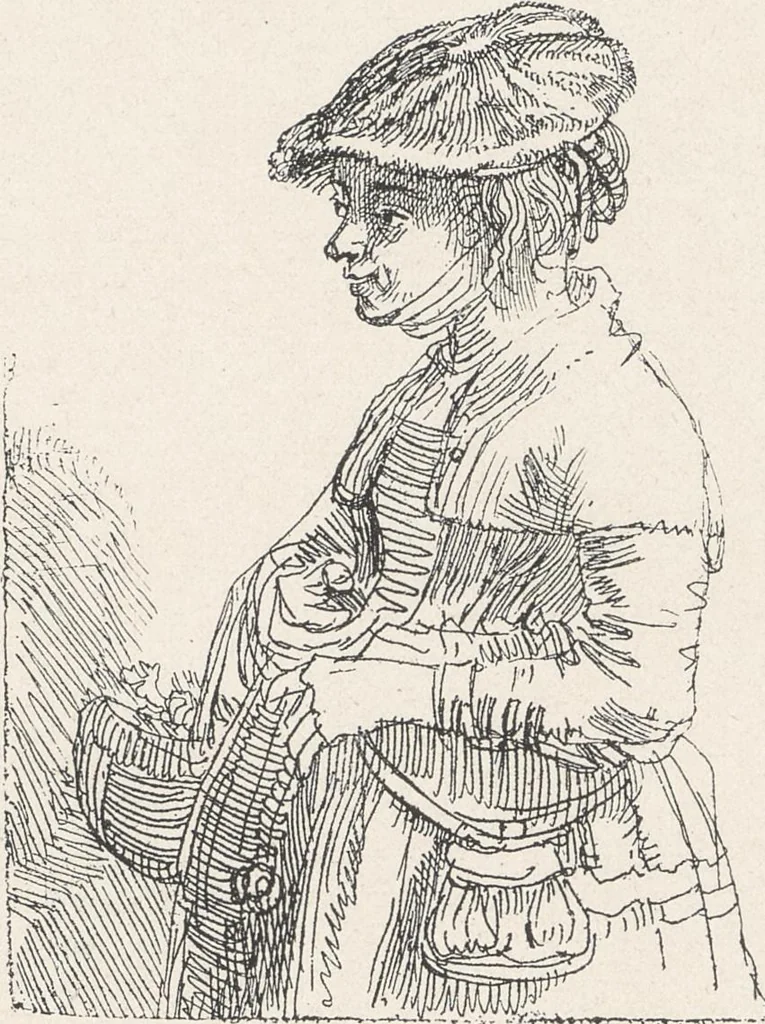 An illustration from Rembrandt, 1911, leaf 112