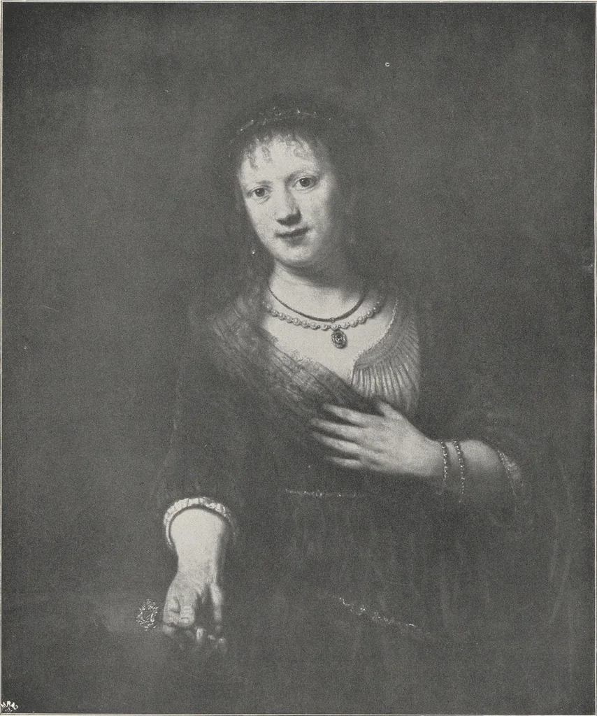An illustration from Rembrandt, 1911, leaf 115