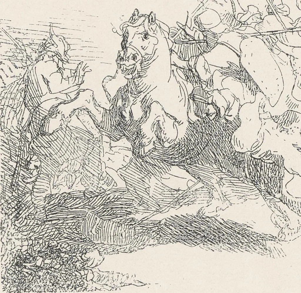 An illustration from Rembrandt, 1911, leaf 117