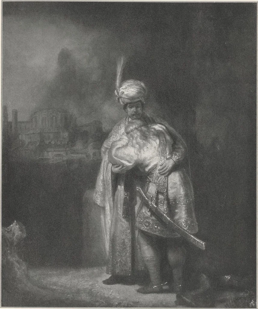 An illustration from Rembrandt, 1911, leaf 119
