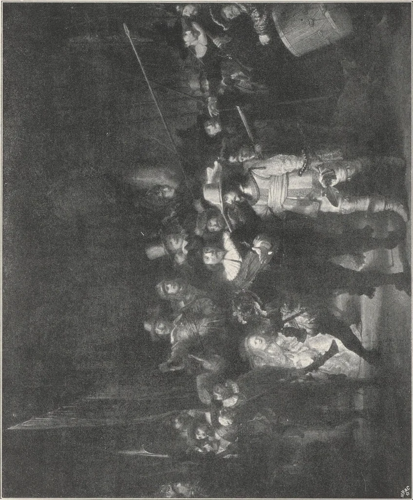 An illustration from Rembrandt, 1911, leaf 121