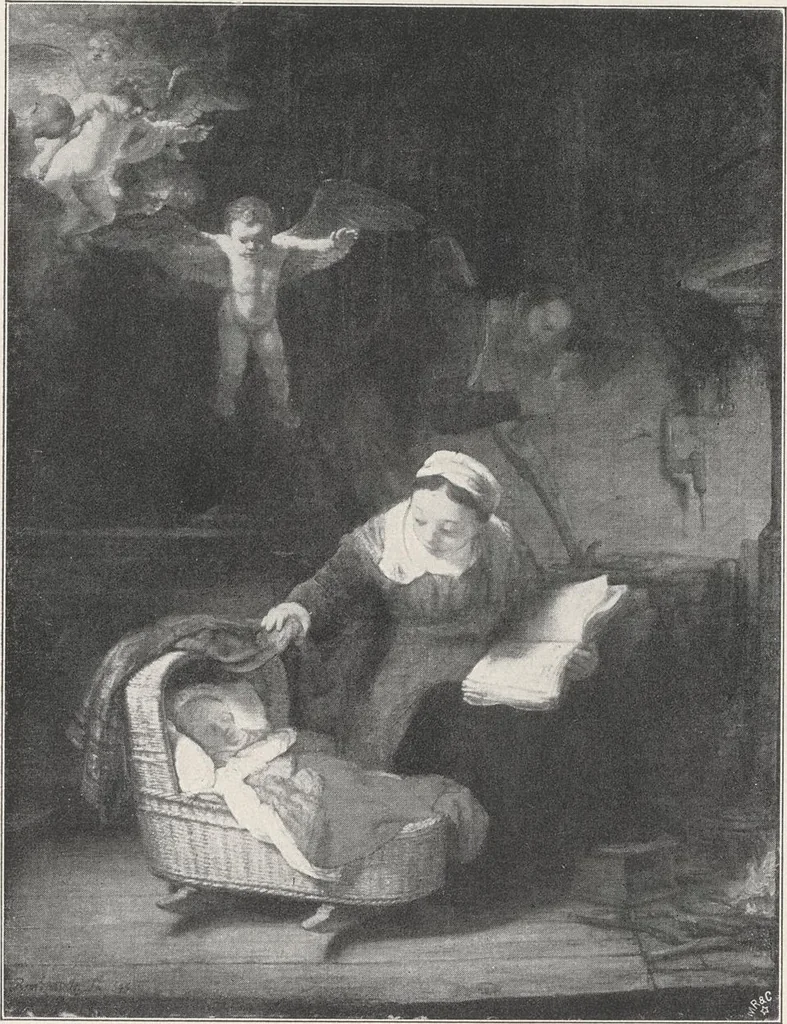 An illustration from Rembrandt, 1911, leaf 123