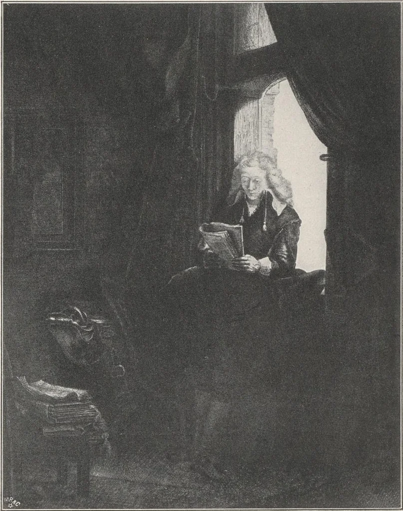 An illustration from Rembrandt, 1911, leaf 127