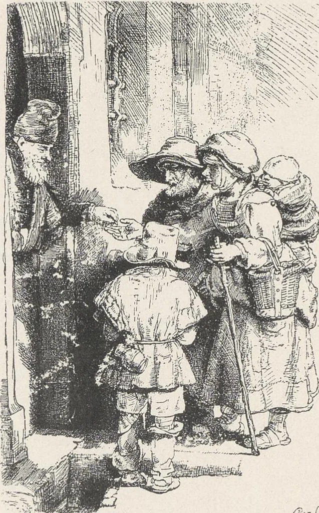 An illustration from Rembrandt, 1911, leaf 129