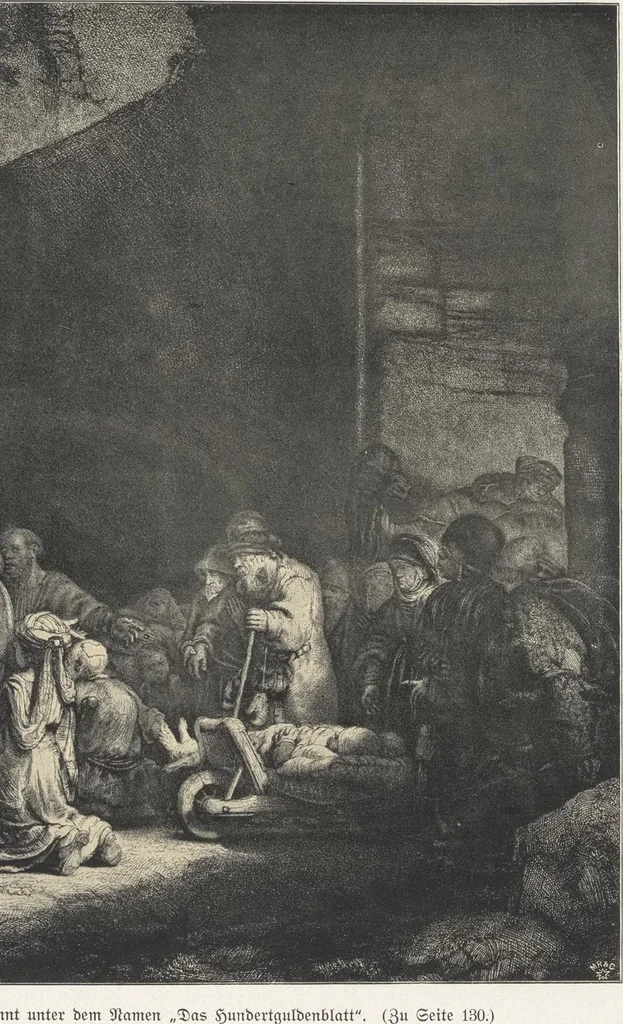 An illustration from Rembrandt, 1911, leaf 137