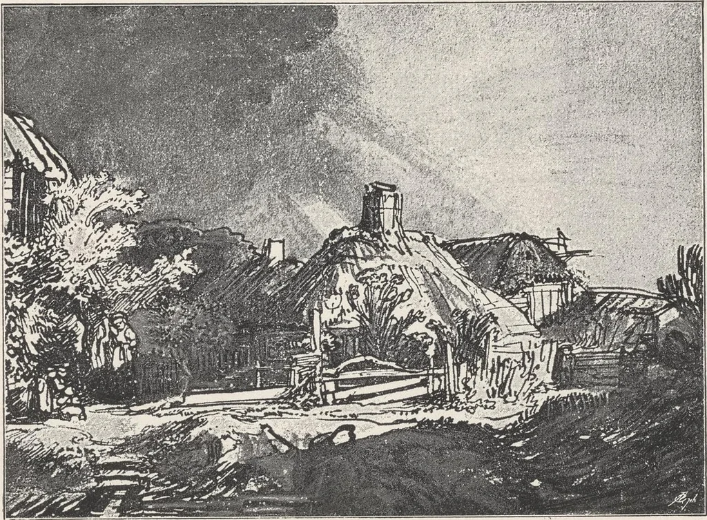 An illustration from Rembrandt, 1911, leaf 143