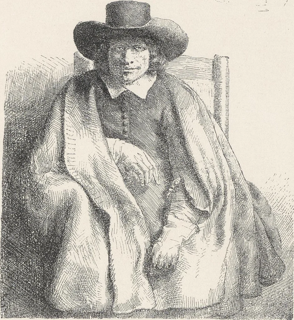 An illustration from Rembrandt, 1911, leaf 145