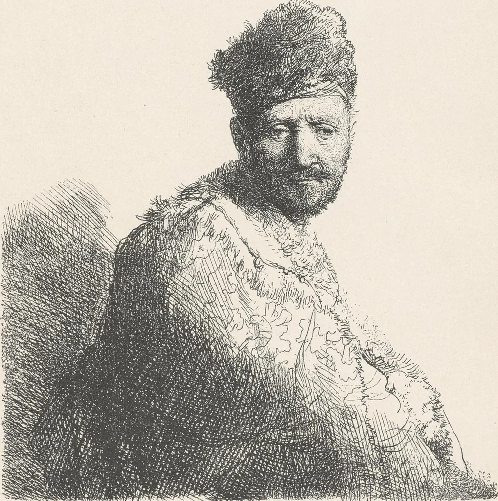 An illustration from Rembrandt, 1911, leaf 15