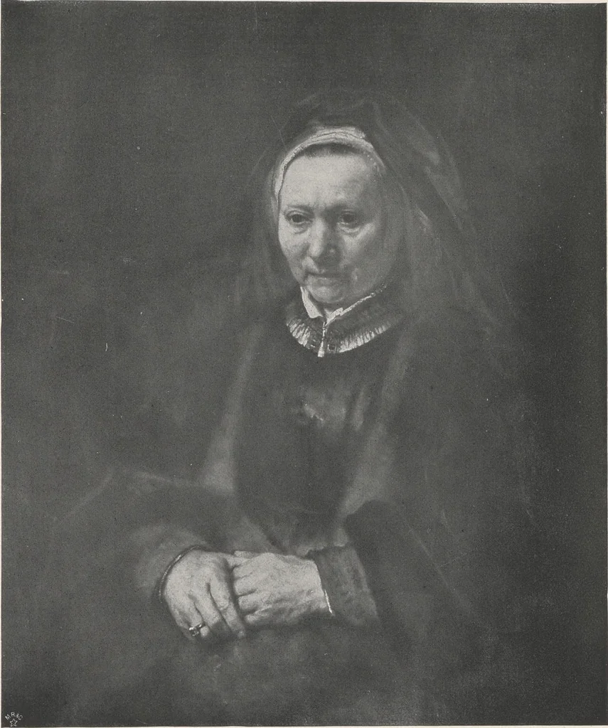 An illustration from Rembrandt, 1911, leaf 157