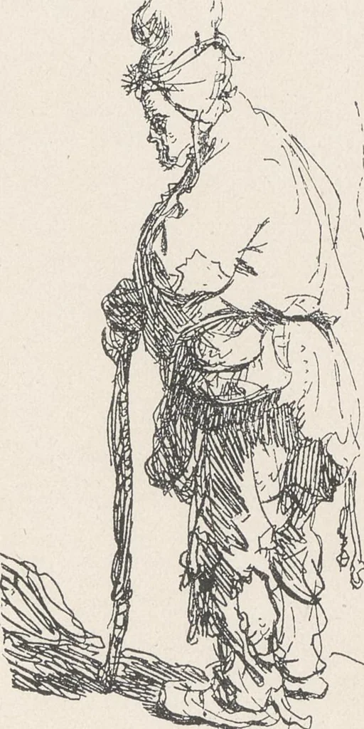 An illustration from Rembrandt, 1911, leaf 16