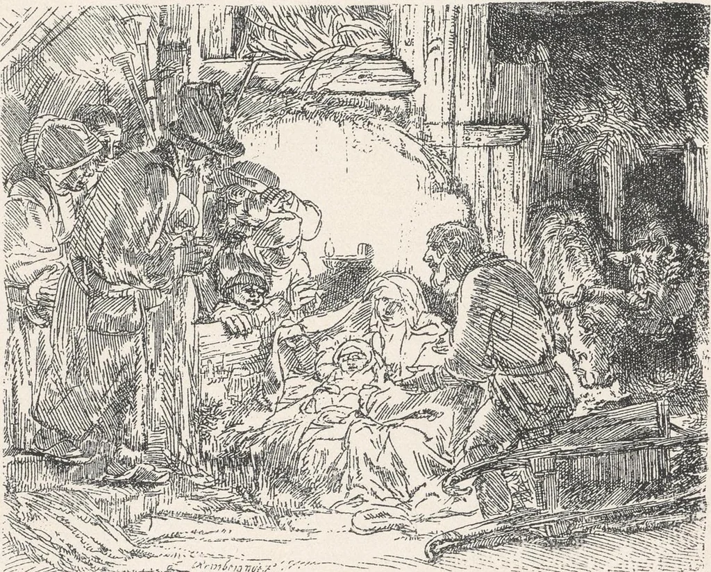 An illustration from Rembrandt, 1911, leaf 160