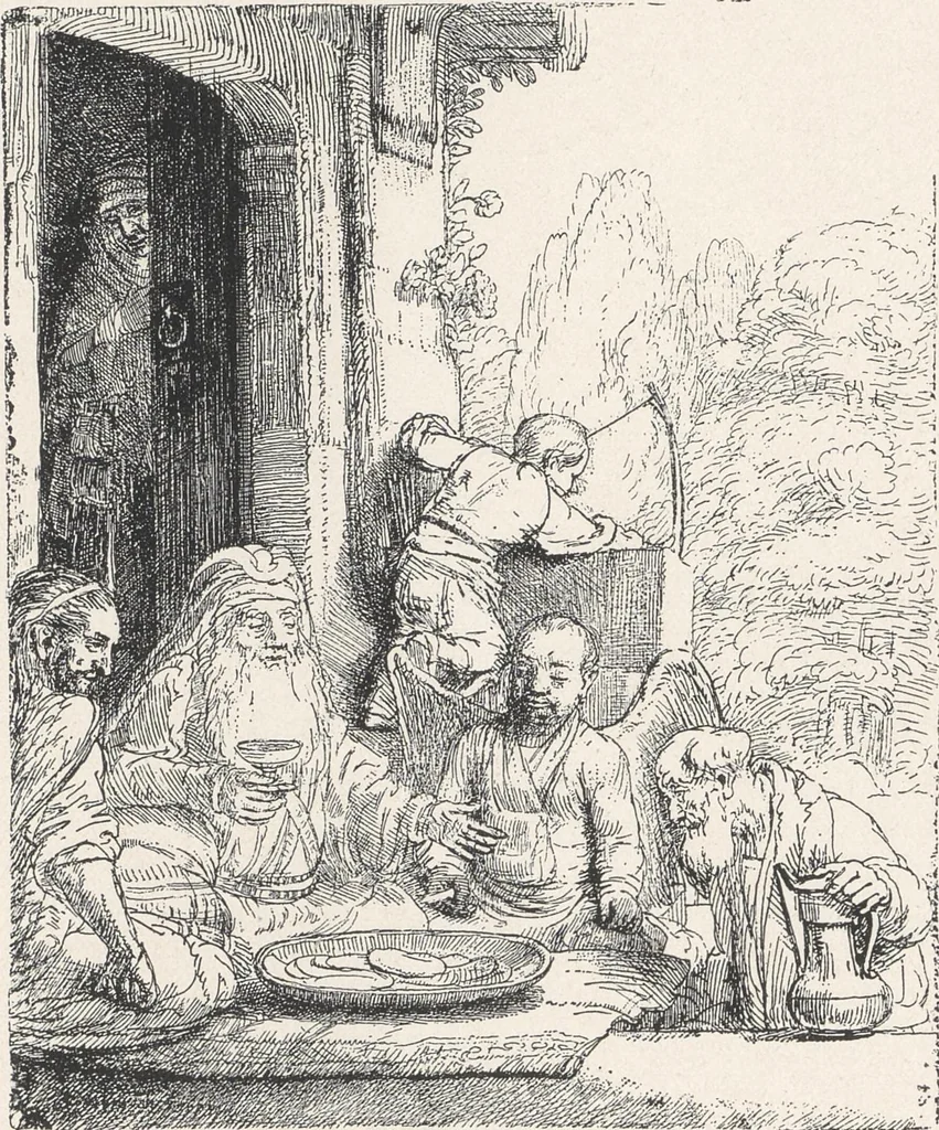 An illustration from Rembrandt, 1911, leaf 164