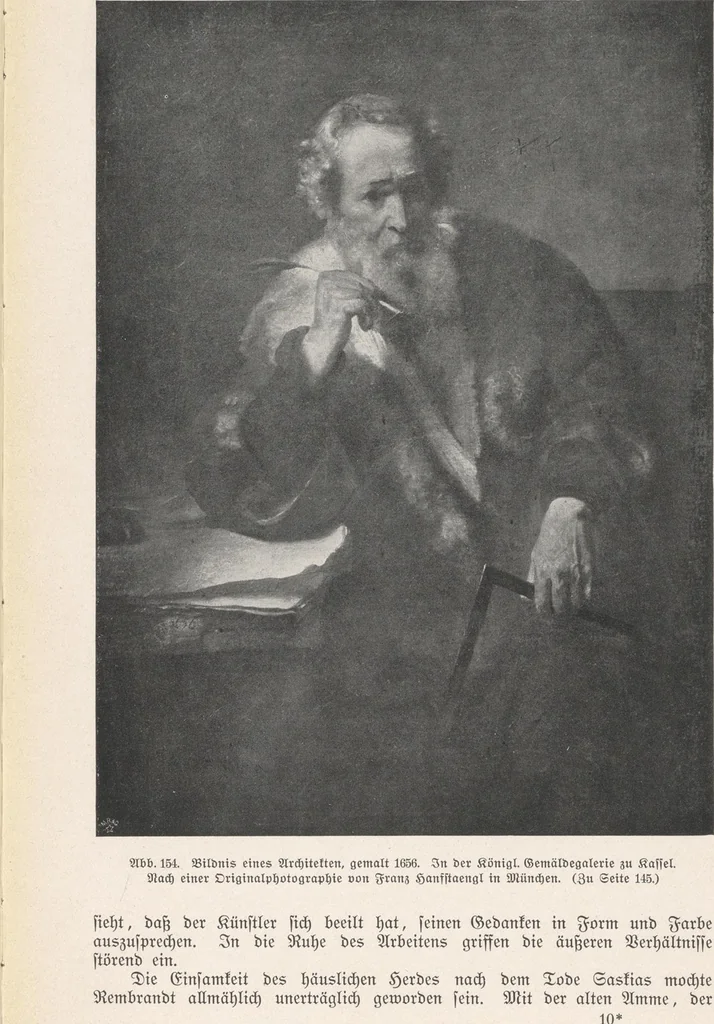 An illustration from Rembrandt, 1911, leaf 165