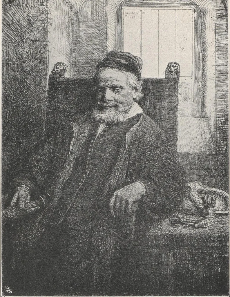 An illustration from Rembrandt, 1911, leaf 167