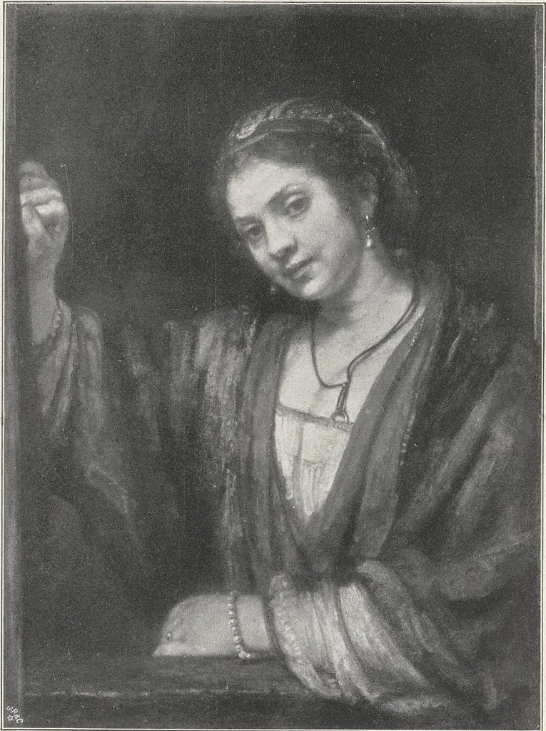An illustration from Rembrandt, 1911, leaf 170