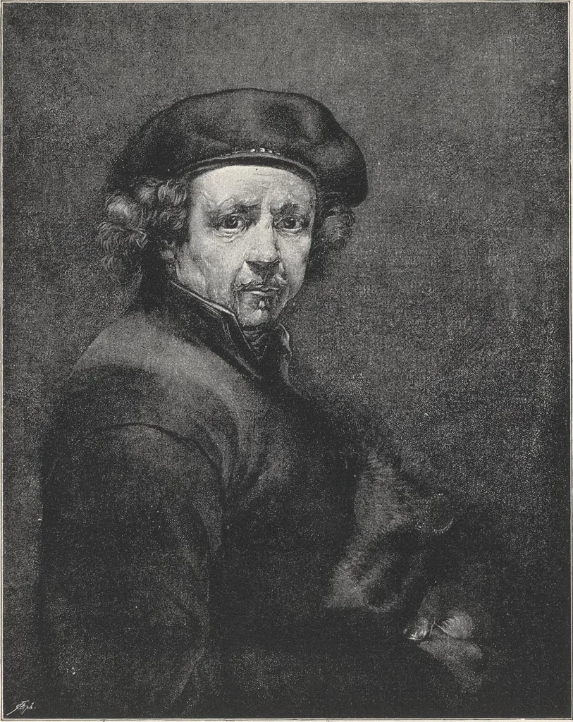 An illustration from Rembrandt, 1911, leaf 177