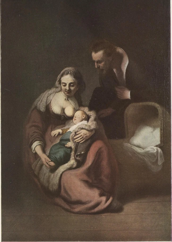 An illustration from Rembrandt, 1911, leaf 18