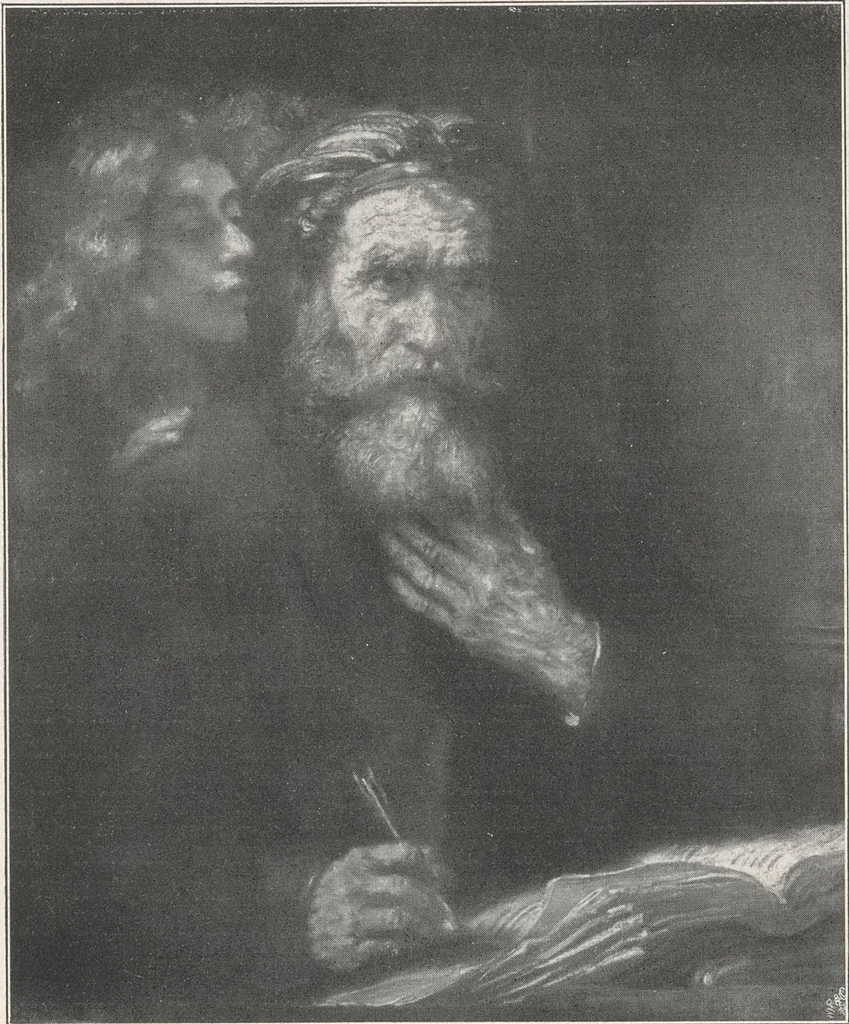 An illustration from Rembrandt, 1911, leaf 181
