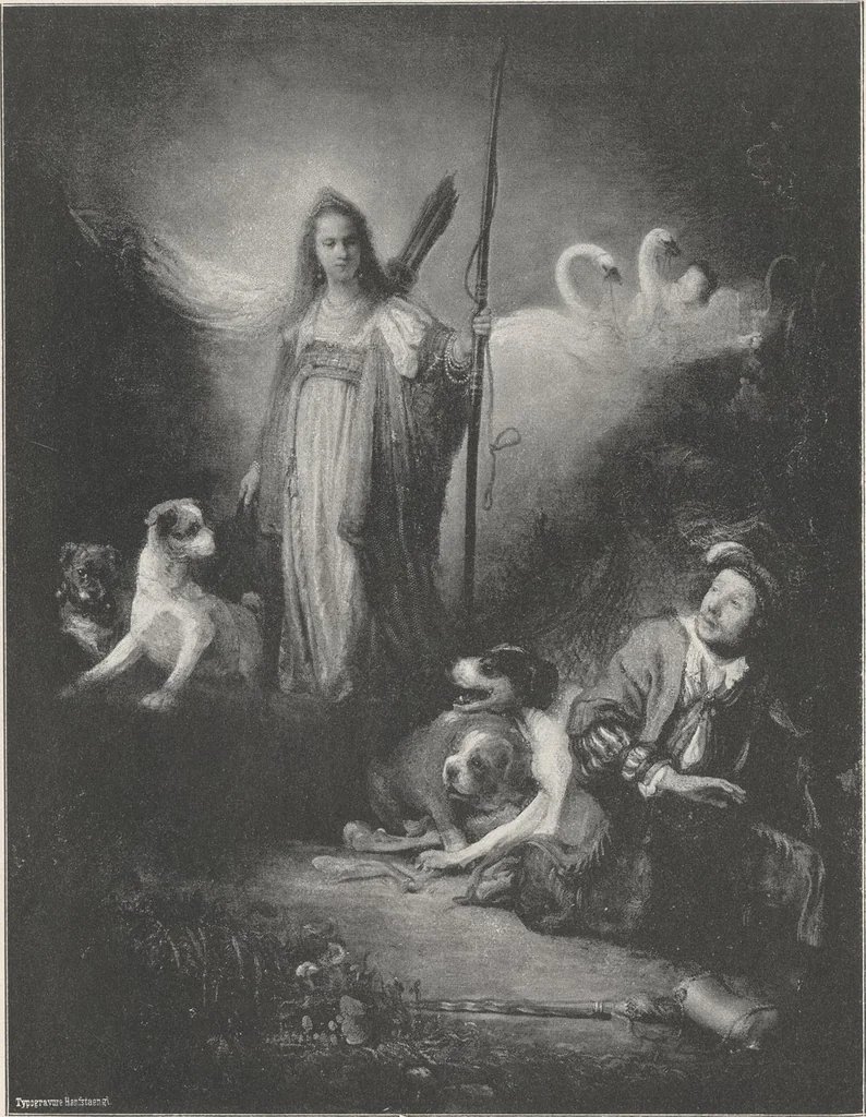 An illustration from Rembrandt, 1911, leaf 22
