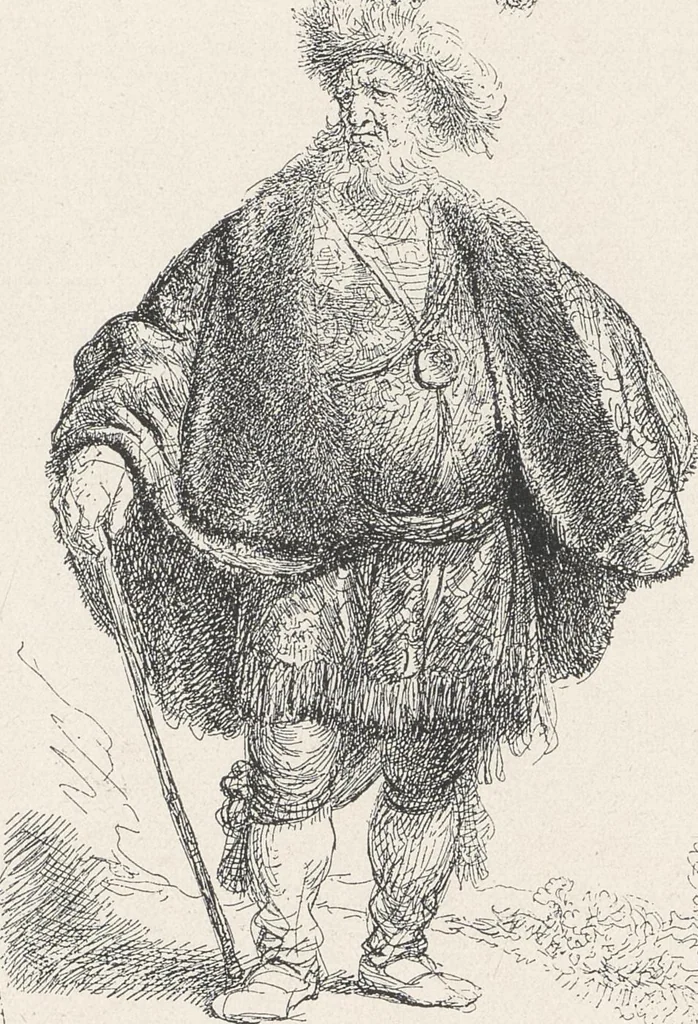 An illustration from Rembrandt, 1911, leaf 23