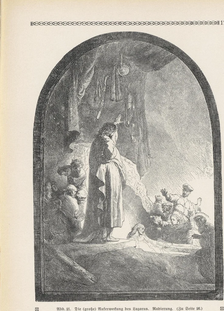 An illustration from Rembrandt, 1911, leaf 28