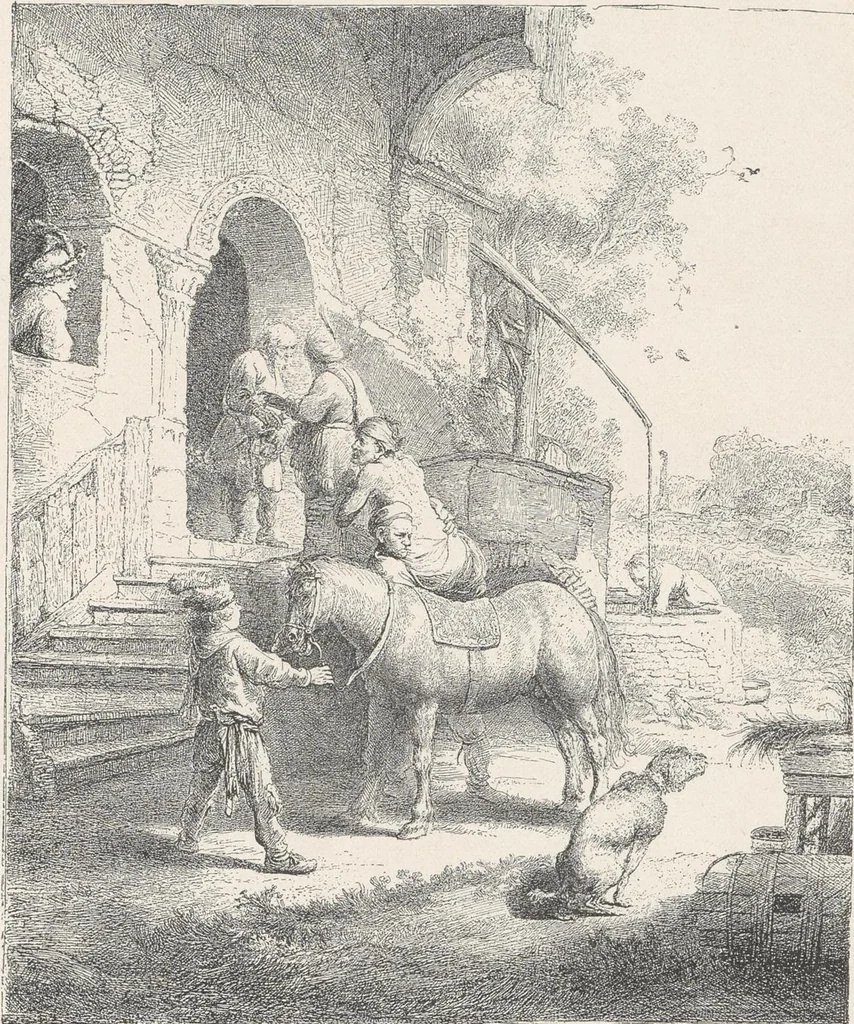 An illustration from Rembrandt, 1911, leaf 29