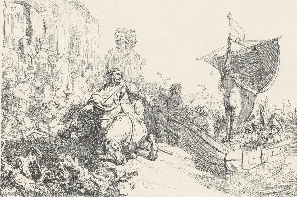 An illustration from Rembrandt, 1911, leaf 33