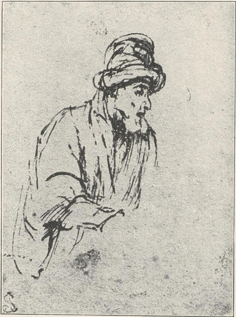 An illustration from Rembrandt, 1911, leaf 37