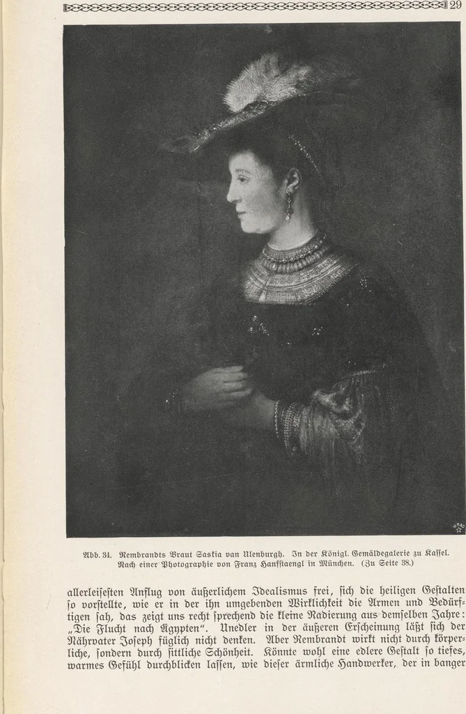 An illustration from Rembrandt, 1911, leaf 40