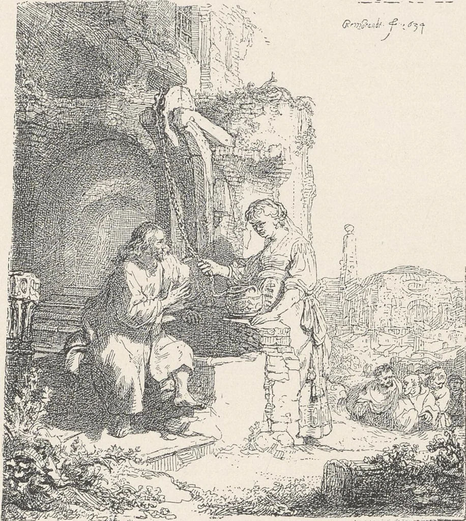An illustration from Rembrandt, 1911, leaf 45