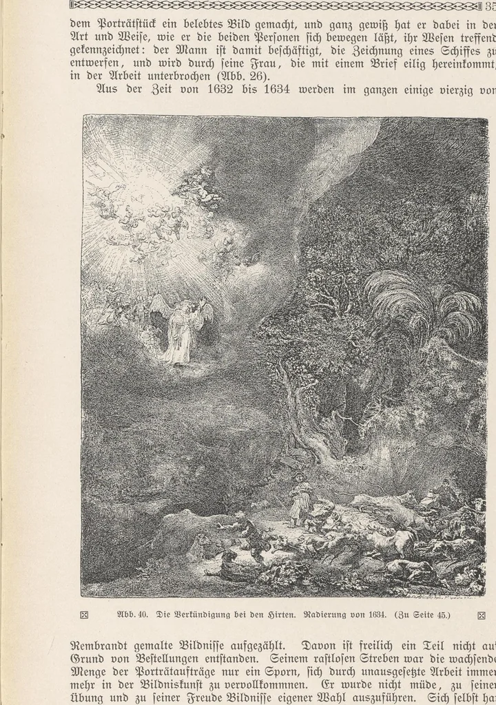 An illustration from Rembrandt, 1911, leaf 46