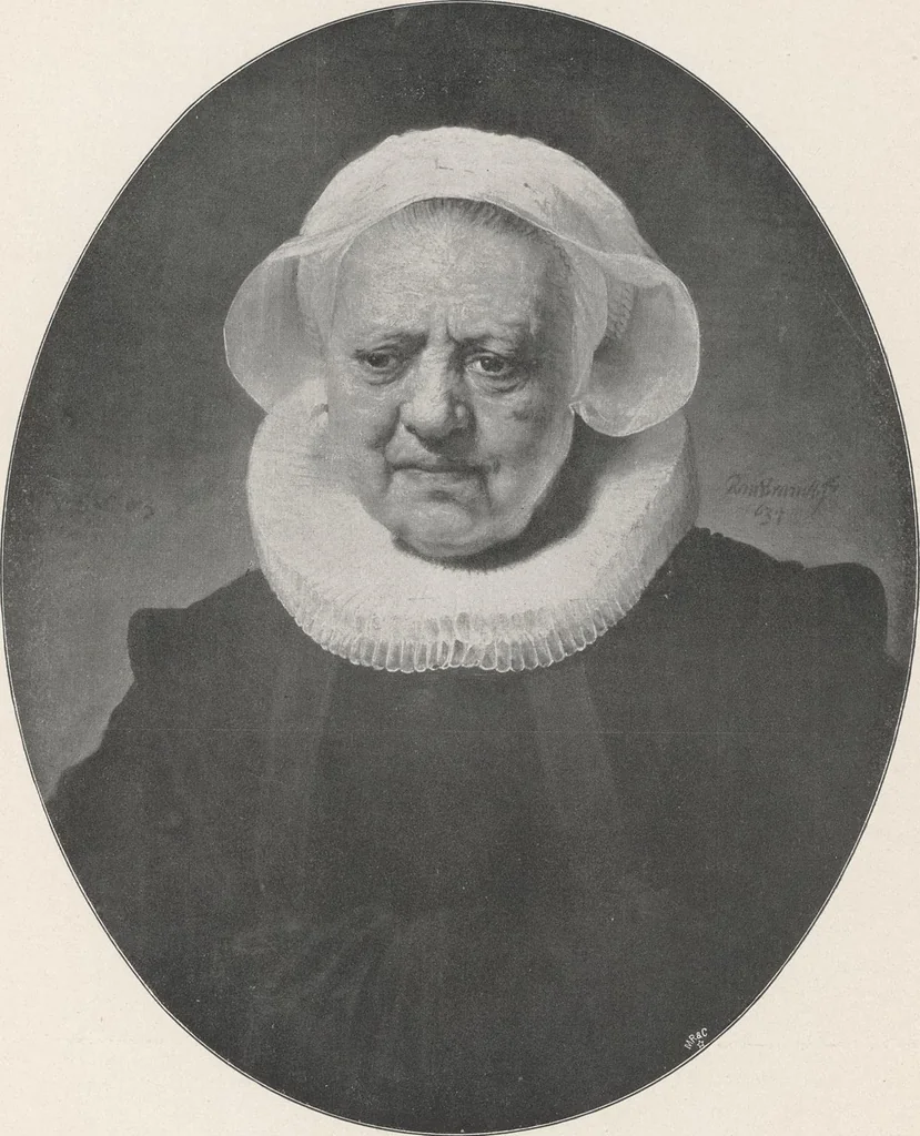 An illustration from Rembrandt, 1911, leaf 48