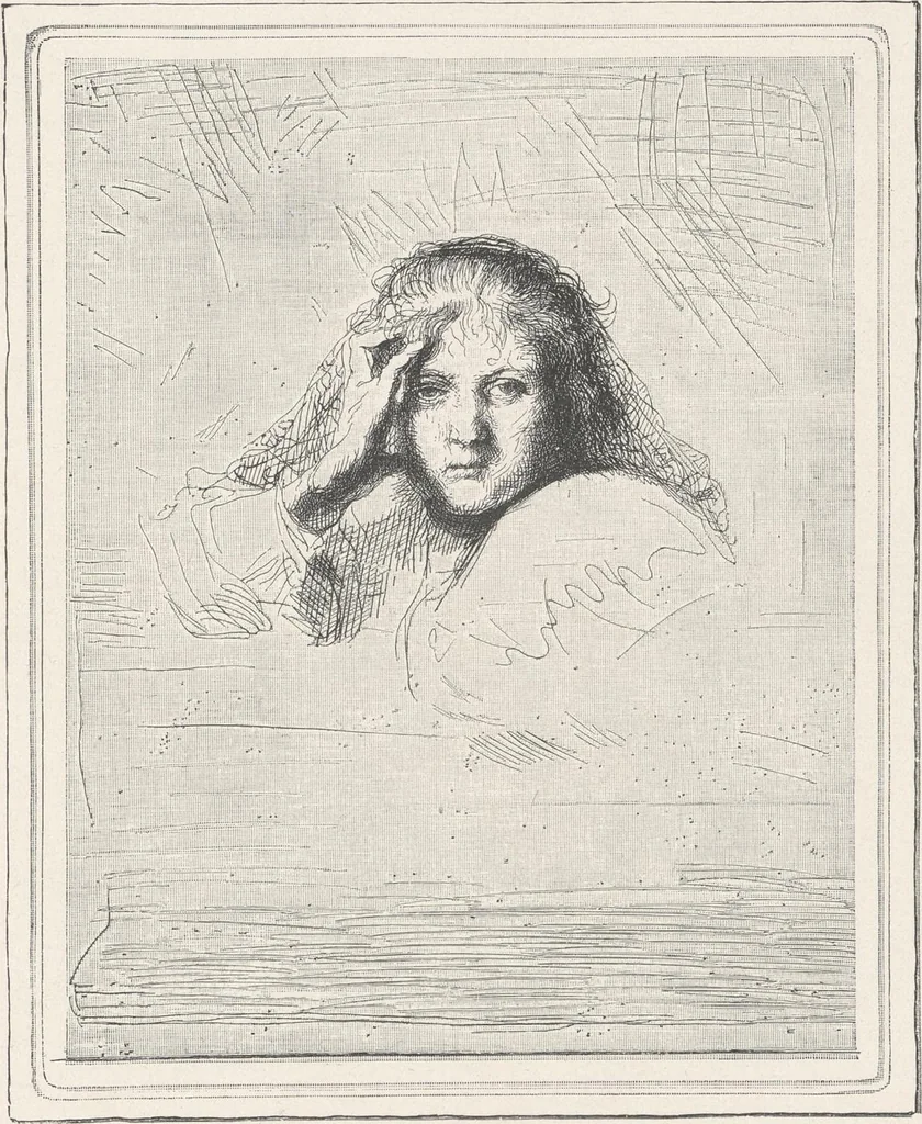 An illustration from Rembrandt, 1911, leaf 55