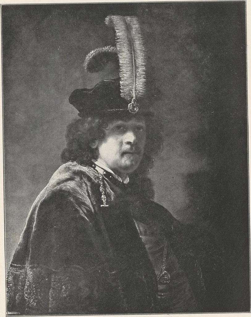 An illustration from Rembrandt, 1911, leaf 57