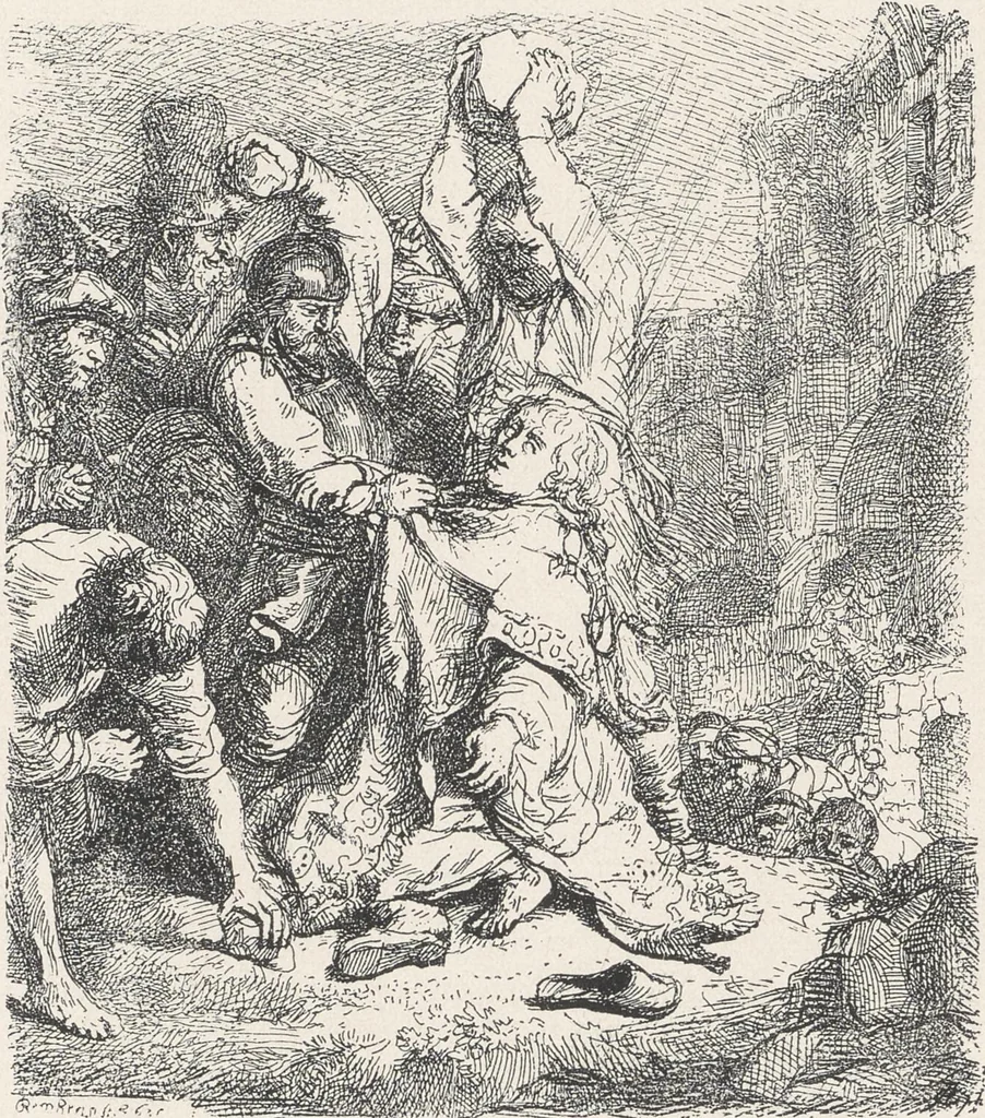 An illustration from Rembrandt, 1911, leaf 59