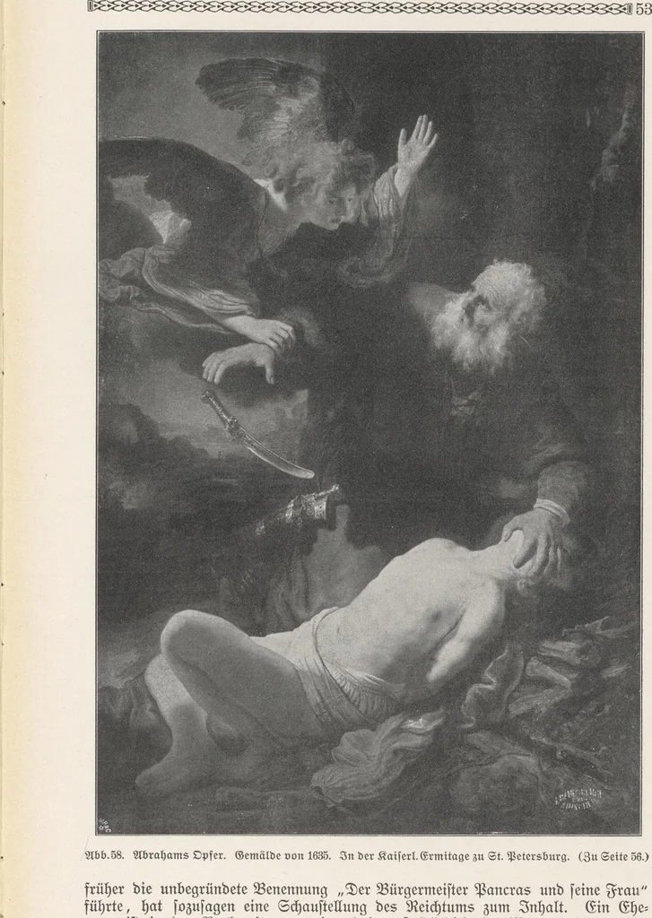 An illustration from Rembrandt, 1911, leaf 64